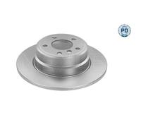 MEYLE 2x Disco Freno Trasero Ø324 MM Completo Zink-Lamellen-Beschichtet para BMW