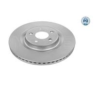 MEYLE 2x Disco Freno Trasero Ø330 MM Ventilado para Audi A4 Avant 8K5 B8 2.0Tdi