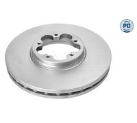 MEYLE 2x Discos de Freno Delanteros Ventilado Recubierto para Ford Transit Caja