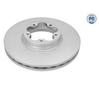 MEYLE 2x Discos de Freno Delanteros Ventilado Recubierto para Ford Transit V363