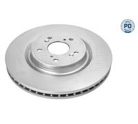 MEYLE 2X Discos De Freno Delanteros Ventilados Recubiertos Para Honda CR-V RW RT