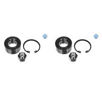 MEYLE 2X Rodamiento De Rueda Delantera Para Peugeot 106 II Citroën Saxo AX 1A 1C