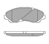 MEYLE Bremsbelagsatz, Scheibenbremse 0252358416/PD