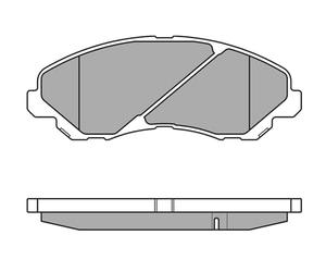 MEYLE Bremsbelagsatz, Scheibenbremse 0252358416/PD