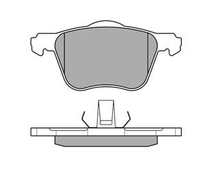 MEYLE Bremsbelagsatz, Scheibenbremse 0252359018