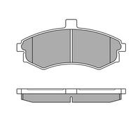 MEYLE Bremsbelagsatz, Scheibenbremse 0252403117/W