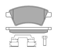 MEYLE Bremsbelagsatz, Scheibenbremse 0252439116/W