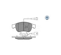 MEYLE Bremsbelagsatz, Scheibenbremse 0252453819/PD