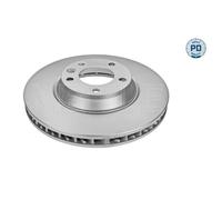 MEYLE Discos De Freno Delanteros Ø350 Mm Ventilados Para Porsche Cayenne 92A 955