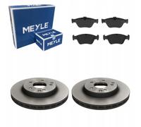 MEYLE Discos de freno + Pastillas delanteras MERCEDES CLK C208 C W202 S202 E ...