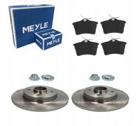 MEYLE Discos de freno + Pastillas Traseras CITROEN BERLINGO PEUGEOT 308...