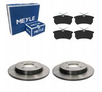 MEYLE Discos de freno + Pastillas Traseras FORD FIESTA VI MK7 12- FOCUS I 98-