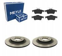 MEYLE Discos de freno + Pastillas traseras para CITROEN C5 III PEIGEOT 508...