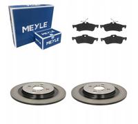 MEYLE Discos de freno + Pastillas traseras para TOYOTA YARIS P13 2010-...