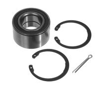 MEYLE Juego de cojinete de rueda 614 160 0008 Eje delantero 34mm Diámetro exterior: 67mm Cojinete de bolas