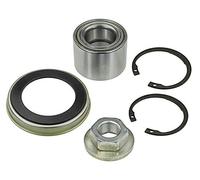 MEYLE Juego de cojinete de rueda 714 113 5043/S Eje trasero 29mm Diámetro exterior: 53mm Rodamiento de rodillos cónicos con anillo sensor ABS