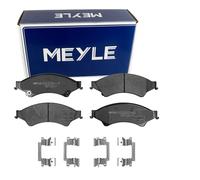 MEYLE Juego de pastillas de freno Delantero con avisador acústico de desgaste 025 256 3216 Juego de pastillas de freno Compatible con FORD RANGER TKE, VW Amarok II Pick-up T1, NF, FORD USA
