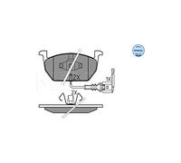 MEYLE Juego de pastillas de freno Delantero con contacto avisador de desgaste 025 220 3517 Juego de pastillas de freno