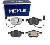 MEYLE Juego de pastillas de freno Delantero con contacto avisador de desgaste 025 230 1820/PD Juego de pastillas de freno