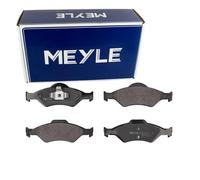 MEYLE Juego de pastillas de freno Delantero no preparado para indicador de desgaste 025 232 0018 Juego de pastillas de freno Compatible con FORD KA RB Fiesta Mk4 Hatchback JA, JB, JAS, JBS, MAZDA