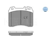 MEYLE Juego de pastillas de freno Delantero preparado para indicador de desgaste 025 211 5317 Juego de pastillas de freno