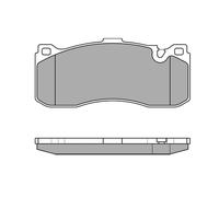 MEYLE Juego de pastillas de freno Delantero preparado para indicador de desgaste excl. contacto de avisador de desgaste 025 243 1617 Juego de pastillas de freno