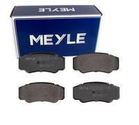 MEYLE Juego de pastillas de freno Trasero excl. contacto de avisador de desgaste 025 239 2120 Juego de pastillas de freno