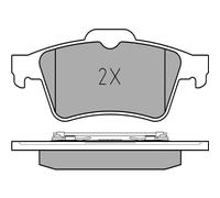 MEYLE Juego de pastillas de freno Trasero no preparado para indicador de desgaste 025 234 8216 Juego de pastillas de freno