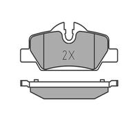 MEYLE Juego de pastillas de freno Trasero preparado para indicador de desgaste 025 259 8016 Juego de pastillas de freno