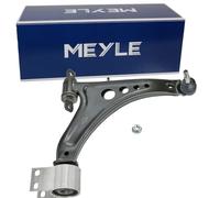 Brazo de control, suspensión de ruedas MEYLE 6160500072 eje delantero, derecha, delantero