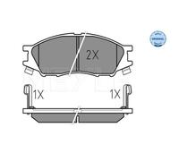 MEYLE Pastillas Freno Delant. para Nissan Almera Grand Hatchback