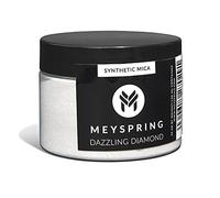 MEYSPRING Dazzling Diamond - Weißes Glitzer-Glimmer Powder - Harzglitzer - Weißes Glimmer Powder para Epoxidharz - Harzfarbe - Glimmer polvo para brillo de labios - Glitzer zur Kerzenherstellung -