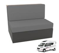 MeYuxg Fundas de Cojín para Mesa de Comedor Autocaravana, Fundas de Cojín para Remolque, Fundas de Cojín de Repuesto para Caravana Adecuado Vehículos Recreativos y Asientos de Restaurantes(Grisclaro)