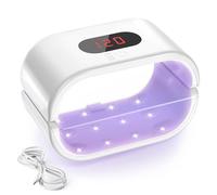 MeYuxg Lámpara UV de doble cara para resina de resina con indicador LED, lámpara UV de curado rápido, resina para moldes de resina, fabricación de joyas, manualidades