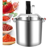 MEYVSAB Mezclador automático de alimentos, agitador de olla de 80 L para salsa de mermelada, máquina mezcladora eléctrica de acero inoxidable para mezclar mermeladas, salsas, relleno pegajoso, 80 l