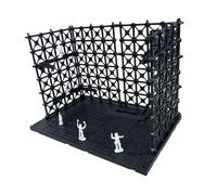 MEYZJRC Base de Exhibición Entrelazada, Modelo, Almacenamiento de Juguetes, Garaje, Decoración del Hogar, Pedestal para Modelos, Escena, Figura de Acción, SOP, 21.5 Cm X 14.3 Cm X