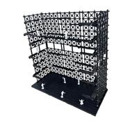 MEYZJRC Base de Exhibición Entrelazada, Modelo, Almacenamiento de Juguetes, Garaje, Decoración del Hogar, Pedestal para Modelos, Escena, Figura de Acción, SOP, 32 Cm X 14.3 Cm X