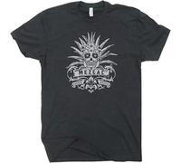 Mezcal Men T Shirt Vintage Tequila Sugar Skull Jose Men Skeleton Cuervo Mexico tee Black S