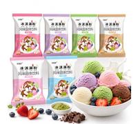 Mezcla Casera De Helado En Polvo: 6 Sabores (paquetes 100 G X 6) For Postres Caseros, Cobertura Té Burbujas Y Suministros Panadería. ¡Receta Fácil, Sin Máquina!