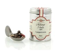 Mezcla de 5 Pimientas en Grano 60 g Selección aromática para molinillo Ideal para carnes pescados salsas y verduras