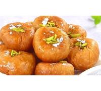Mezcla de 500 g deliciosa india tradicional dulce mejor regalo para todas las ocasiones Raksha Bandhan, matrimonio, Diwali, Holi, Ganesh Chaturthi Festival para familiares y amigos (Balushahi)