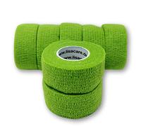 Mezcla de color de 7 piezas Apósito de escayola LisaCare, escayola para dedos, escayola para rodillos, escayola elástica Escayola infantil sin adhesivo y sin látex (verde)