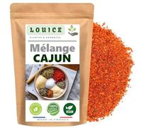 Mezcla de Especias Cajún Ecológica 100G - Mezcla de Especias Picantes para una Cocina Criolla Sabrosa - Bolsa Fresca - Condimento Saludable con Especias Cajún Tradicionales para Platos Inolvidables
