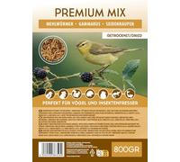 Mezcla de insectos premium, cubo de 5 litros ≈ 800 g, alimento para pájaros, alimento para erizos, alimento para jerbos, alimento para hámsters, comida para ratas, lagartijas, gusanos de seda