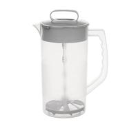 Mezcla de jarra - Juice Jug, Servidor de líquidos multiusos | Recipiente de vertido resistente con tapa segura y boquilla grande para bebidas frías, comedor al aire libre, refrigerador, flujo de