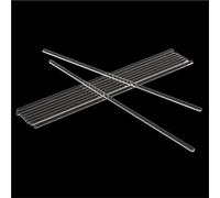 Mezcla de laboratorio 10 agitadores de cóctel transparentes, varillas agitadoras vidrio laboratorio 4-10 mm diámetro, agitador largo 15-10 cm for experimentos científicos(6x300mm)