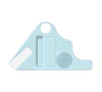 Mezcla De Pulseras De Paleta - Diseño De Almohadillas De Silicona, Bandeja De Mezcla Portátil | Superficies De Mezcla De Pulsera Portátiles Con Soporte De Pincel, Salones De Aplicación De Cosméticos