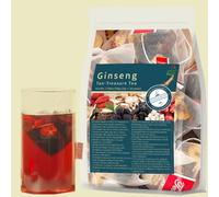 Mezcla De Té De Hierbas Ginseng Ten Treasures Con Morera, Goji Y Dátil Rojo - 20 Bolsas Grandes Premium(1pcs)