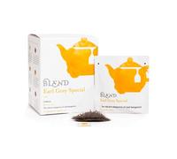 mezcla de té | Té negro de Ceilán Earl Grey | Aceite de bergamota de té negro | Earl Grey 15 Pirámides de Tierra (30 Gr)