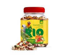 Mezcla de Vegetales RIO | 150 g | Premio para Periquitos y Loros | A Base de Verduras Deshidratadas